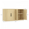 Rivington Modern 60" Sideboard in Natural Oak Buffet | Buffet moderne Rivington 60" en chene naturel