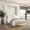 Bestar Pur Full Murphy 59-Inch Wall Bed - White|Lit double escamotable mural Pur de Bestar de 59 po - blanc