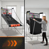 Costway Indoor Basketball Arcade Game Double Electronic Hoops Shot 2 Player W/ 4 Balls