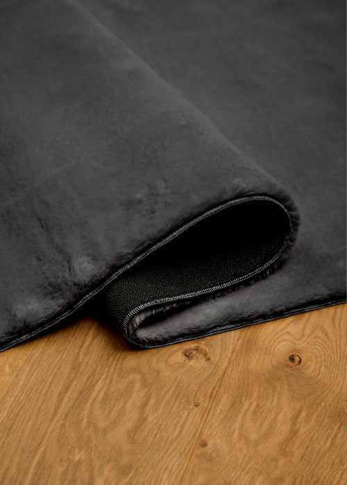 Tapis Lavable/Moelleux Argo 8'0\" x 10'0\" en Charbon