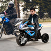 12v Kids Ride On Motorcycle Licensed Bmw 3 Wheels Electric Toy W/ Light & Music Blue