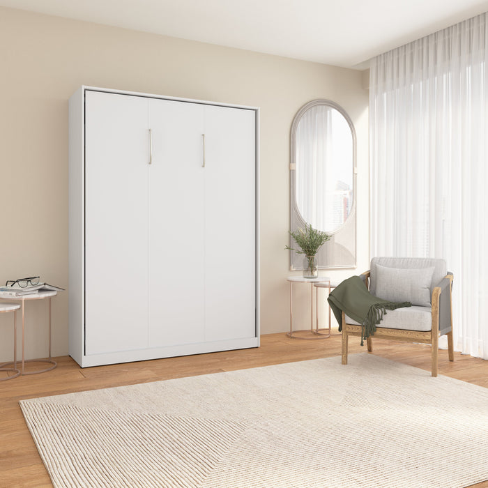 Lit double escamotable Claremont de Bestar - blanc