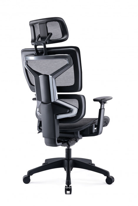 TygerClaw Fauteuil de Bureau Ergonomique en Maille a Dossier Haut