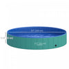 Pawhut Φ63" Folding Dog Pool For Large Dogs, Portable Pet Kiddie Swimming Pool, Outdoor/indoor Puppy|Pawhut Piscine De Bain Pour Chien En Pvc Pliable Portable Pour Enfants Pour Animaux De Compagnie, Ba