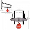 Soozier Wall-mounted Speed Bag Boxing Platform, Height Adjustable