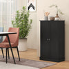 HOMCOM Kitchen Pantry Storage Cabinet w/ 5-tier Shelving Black
