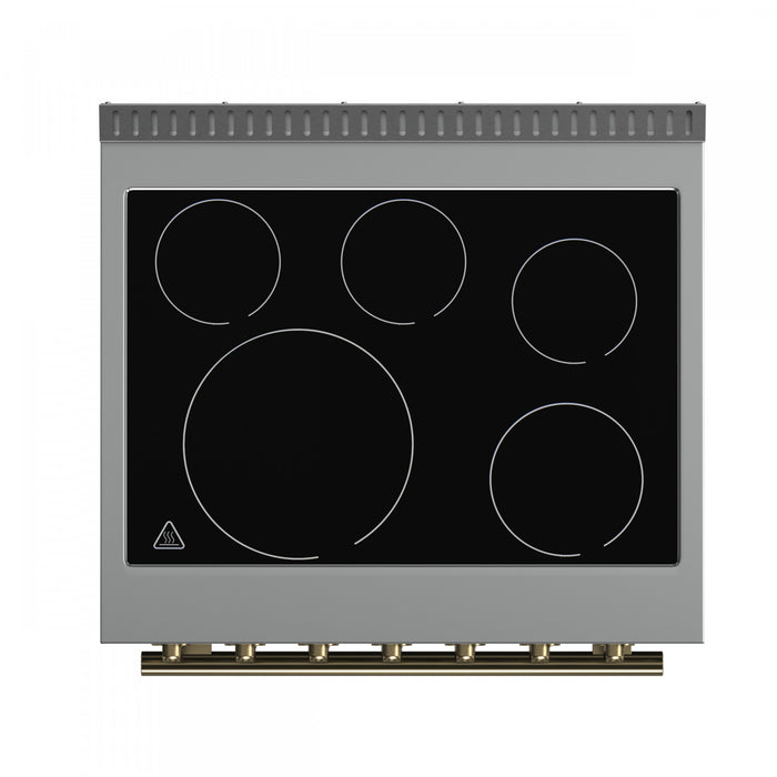 Cuisiniere electrique blanche Paolo 30 po, 4,38 pi³ - FFSEL6011-30WHT