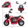Aosom Kids Electric Motorcycle 6v Battery Powered Ride-On Ride-on Dirt Bike 3-wheels Motorbike With |Aosom Kids Electric Motorcycle Ride-on Toy 3-roues Batterie Alimente Moto Rechargeable 6v Avec Klaxo