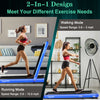 Superfit 4.75hp 2 In 1 Folding Treadmill W/remote App Control