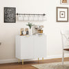 HOMCOM Sideboard Buffet Cabinet with Adjustable Shelves, White