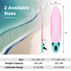 Goplus Small Inflatable Sup Board, Portable Paddle Board With 5d Rings Stand Up Paddle Board For Youth & Adult Light Pink
