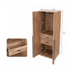 Lee Modern 32" Wardrobe Closet in Golden Brown - Set of 2 Armoire | Armoire Lee Modern 32" en brun dore - Lot de 2
