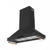 Forno Venezia 48 Inch Wall-Mounted Range Hood, Black-FRHWM5503-48BLK | Hotte de cuisiniere murale Venezia de 48 po, noir-FRHWM5503-48BLK