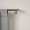 Umbra Twilight Matte Nickel Expandable Blackout 3/4" Curtain Rod - 30"-84" | Tringle à rideaux coupe-lumière extensible Twilight de Umbra nickel mat de 3/4 po - 30 po à 84 po