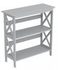 32” Console Table With 2 Storage Shelves - Light Grey | Console de 32 po avec 2 tablettes de rangement - gris clair