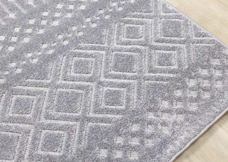 Carpette Oslo texturée moderne - 5 pi 3 po x 7 pi 7 po