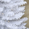 Homcom 6' Prelit Artificial Christmas Tree With Warm White Led Lights|Homcom Arbre De Noel Artificiel Illumine 6 Pi Avec Lumieres Led Blanc Chaud