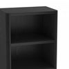 Rivington Modern 28" Open Bookcase in Black - Set of 3 | Bibliotheque ouverte moderne Rivington 28" en noir - Ensemble de 3