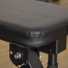 Soozier Adjustable Weight Bench Foldable Bench Press W/ Barbell Rack Black|Soozier Banc De Musculation Developpe Couche Pliable, Support D'halteres