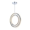 Trilogy Collection 32" Integrated LED Pendant - Polished Nickel|Luminaire suspendu de la collection Trilogy avec lumière à DEL intégrée de 32 po - nickel poli