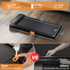 Costway Walking Pad 2 In 1 Under Desk Treadmill For Home With Watch Remote Control & Led Display