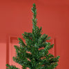 Homcom 7ft Artificial Christmas Tree, Xmas Tree With 865 Branch Tips, Green|Homcom Arbre De Noel Artificiel De 7 Pieds Avec 865 Pointes De Branches