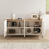 Abbey Modern 67" Sideboard in Maple and Off White | Buffet moderne Abbey 67" en erable et blanc casse