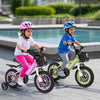 Costway 12" Kid's Bike For 3-4 With Height-adjustable Handlebar & Saddle Handbrake Green