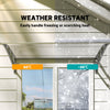 Outsunny Window Awning Door Canopy, Sun Shelter, Clear