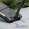 Soozier Basketball Hoop Basketball Hoop and Stand with Weighted Base, Black