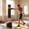 Soozier 70" Freestanding Punching Bag with 12 Suction Cups, Boxing Gloves