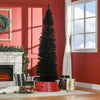 Homcom Pencil Christmas Tree, Slim Xmas Tree With Realistic Branches|Homcom Arbre De Noel, Arbre De Noel Fin Avec Branches Realistes