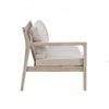 Teagon Natural Beige Outdoor Patio Loveseat - Set of 2|Causeuse Teagon de couleur beige et naturelle pour la terrasse à l’extérieur - ensemble de 2