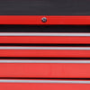 Homcom 7 Drawer Lockable Steel Tool Chest With Handle|Homcom Coffre A Outils En Acier Verrouillable A 7 Tiroirs Poignee