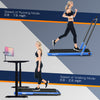 Superfit 2.25hp 2 In 1 Folding Under Desk Treadmill Remote Control App