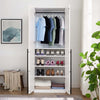 Lee Modern 32" Wardrobe Closet in White Armoire | Armoire moderne Lee 32" en blanc