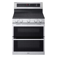 Cuisinière intelligente électrique LG de 7,3 pi3 et de 30 po à four double - acier inoxydable - LDEL7324YE