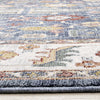Olivia Blue Modern Tribal Inspired Border Rug, 5'3" x 7'10" Indoor Area Rug | Tapis Olivia bleu a inspire tribal avec bordure, 5'3" x 7'10"