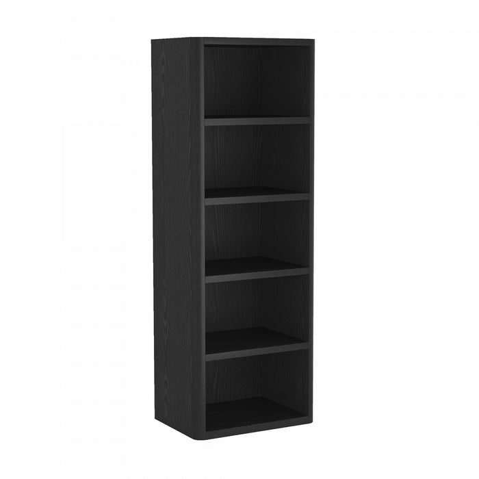 Bibliotheque ouverte moderne Rivington 28\" en noir - Ensemble de 3