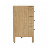 Solara Contemporary 68" Solid Wood Dresser in Natural Oak (6-Drawer) | Commode contemporaine Solara 68" en bois massif chene naturel (6 tiroirs)