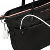 Swissdigital KATY Rose Tote Bag – 16" Laptop, USB Charging, LED Light, RFID Protection, Water-Repellent, Multi-Pockets