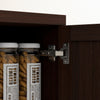 HOMCOM 63" Pantry Cabinet, Kitchen Storage Cabinet with Adjustable Shelves