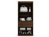 Mulberry Contemporary Modern 36" Wardrobe Closet in Chestnut Brown | Armoire contemporaine moderne Mulberry 36" en brun chataigne
