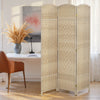 HOMCOM 6 Ft Folding Room Divider, Privacy Screen for Home Office Bedroom