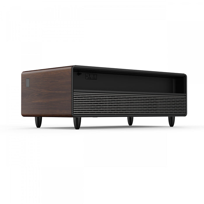 Table basse intelligente Evoluto Tavolo 51 po avec finition en bois – Double zone – FCTFR7006-51WD
