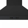 Forno Venezia 48 Inch Wall-Mounted Range Hood, Black-FRHWM5503-48BLK | Hotte de cuisiniere murale Venezia de 48 po, noir-FRHWM5503-48BLK