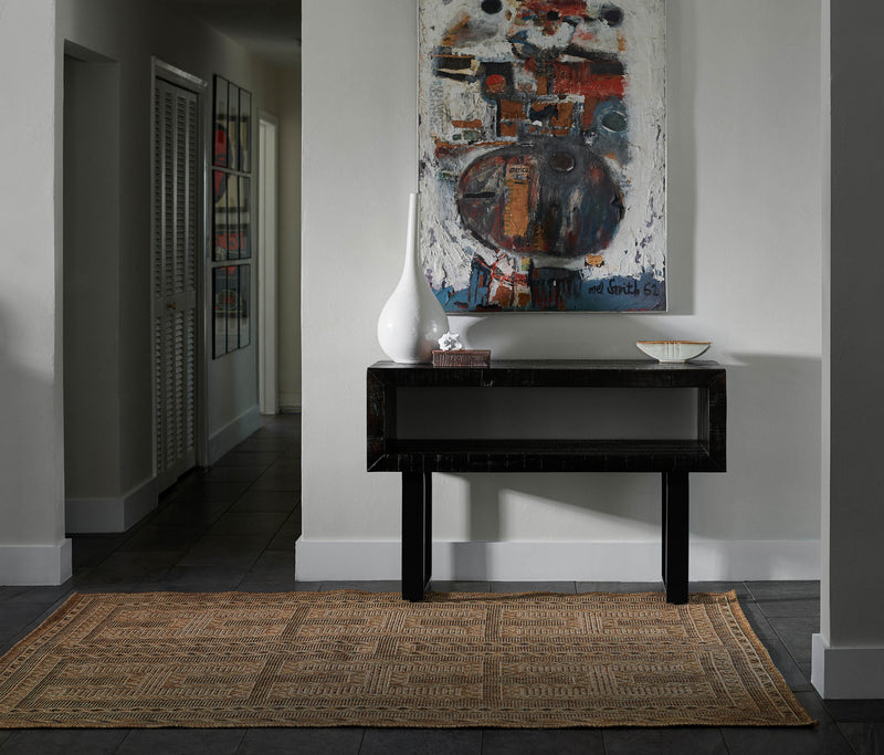 Tapis Transitionnel Hazel 5'3\" x 7'0\" en Ivoire