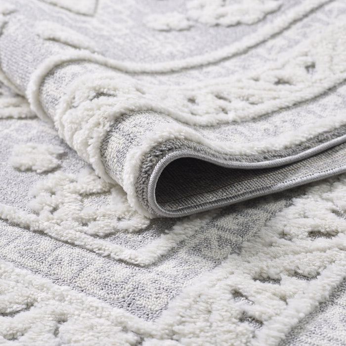 Carpette à poil long Quinto Westerner - 7 pi 7 po x 10 pi