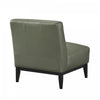 Murdock Accent Chair Green Leather | Fauteuil D'appoint Murdock En Cuir Vert