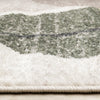 Marley Green Yellow Taupe Geometric Area Rug - 5'3" x 7'7"|Carpette Marley verte, jaune et taupe à motif géométrique - 5 pi 3 po x 7 pi 7 po